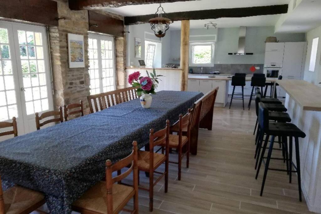 Gite De Charme 14 Personnes Labellise Clevacances 3 Etoiles Sainte-Seve Exterior foto
